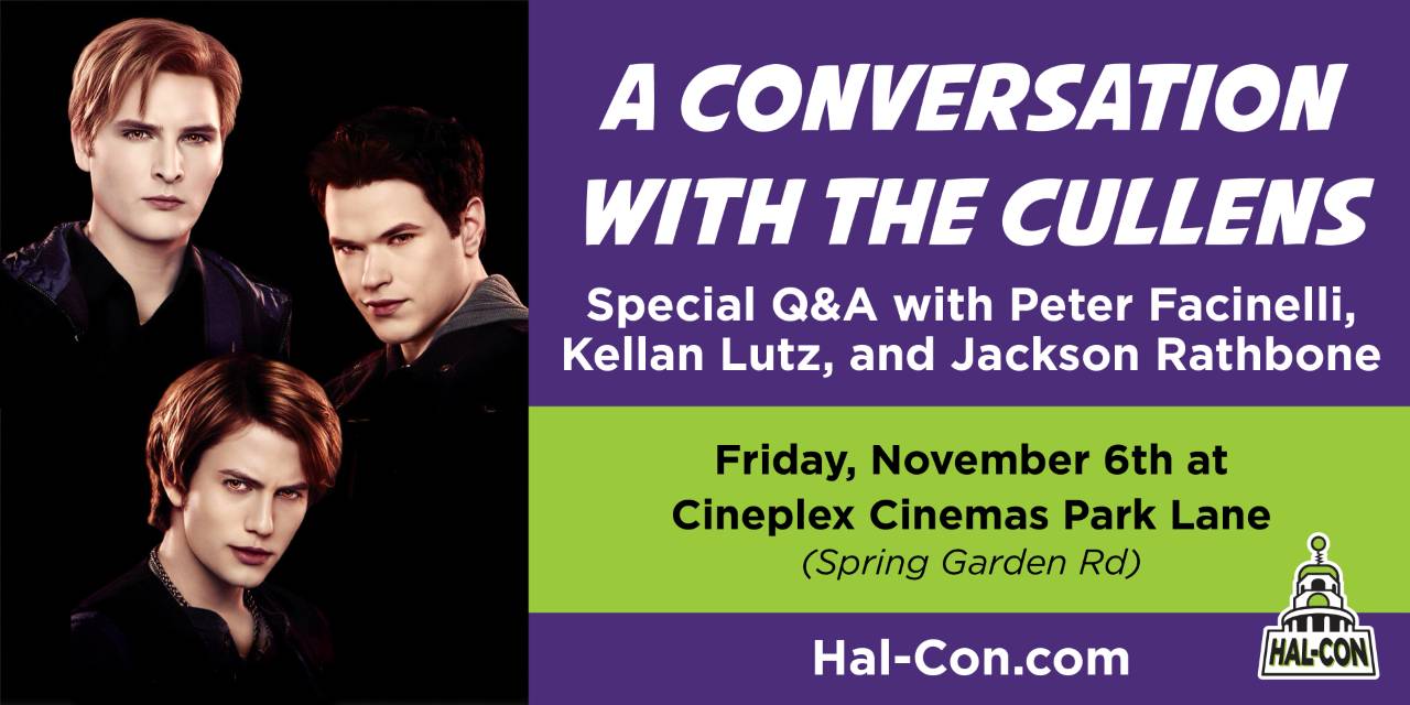 Hal-Con presents: A Conversation with the Cullens